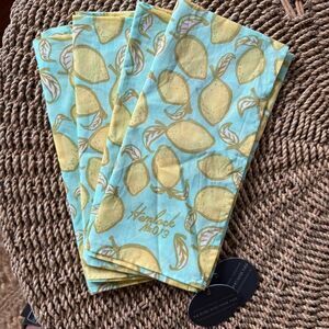 NWT Hemlock No. 13 Lemons Set of Four